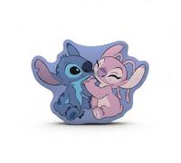 Coussin 3d Disney Angel Et Stitch Polyester Bleu TU