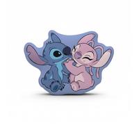 DISNEY - Coussin 3D Angel et Stitch - Coussin 40x28 cm - 100% Polyester