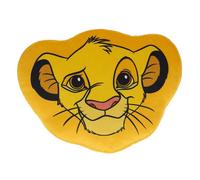 DISNEY - Coussin 3D Roi Lion Simba Disney Enfant - Décoration Chambre - Accessoire Lit - Peluche Confortable