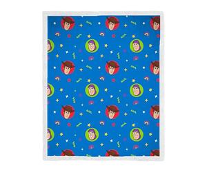 Disney Couverture Polaire avec Doublure en Sherpa sous Licence Officielle Toy Story, Couverture Ultra-Douce et Chaude | Motif Catching Stars | Idéale pour la Maison, Les soirées Pyjama et Le Camping