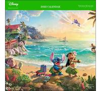 Disney Dreams Collection By Thomas Kinkade Studios: 2025 Wall Calendar