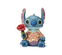 Disney Figurine Stitch 'Clueless Casanova' sous Licence Officielle de Traditions, 15,5 cm, Bleu