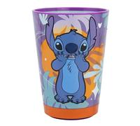Disney Gobelet 470 ml Anti-chute Stitch Dropsafe Collection Aloha Multicolore