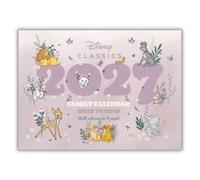 Disney Heritage 2027 A4 Family Organiser Wall Calendar Official Licensed Disney Calendar, A4 Format Family Planner, Monthly Layout Featuring Classic Disney Artwork, for Busy Households