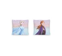 Disney Home Frozen Coussin décoratif avec Rembourrage et Fermeture éclair, 40x40cm à Lancer Superbe pour canapé, Salon Chambre Coucher Doux, 1 Stück (1er Pack)