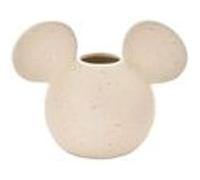 Disney Home Vase moucheté tête de Mickey Mouse - 15,5 cm (L) x 12 cm (H) x 10 cm (P) Blanc G