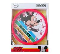 Disney Horloge Murale Mickey Junior 25 cm Rouge