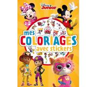 DISNEY JUNIOR - Mes Coloriages avec stickers