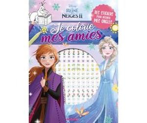 Disney La Reine des Neiges 2 - Je colorie mes amies - Avec stickers ongles - Des stickers pour décorer mes ongles Collectif (Auteur)