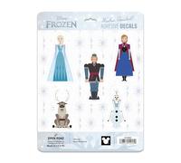 Disney La Reine des Neiges Ensemble d'autocollants en vinyle adhésif - Stickers pour voiture avec Elsa, Anna, Olaf et plus, 1 paquet (5 pièces)