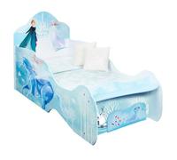 Disney La Reine des Neiges - Lit pour enfants avec étagère et tiroir de rangement sous le lit pour matelas 140cm x 70cm