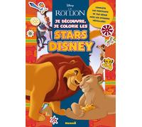 Disney Le Roi Lion - Je découvre, je colorie les stars Disney - Complète les portraits de tes héros avec les stickers métallisés ! - Collectif - Hemma - broché - Document jeunesse