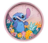 Disney Lilo & Stitch Horloge murale ronde pour chambre d'enfant