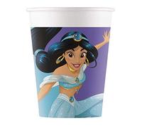 Disney Lot de 8 gobelets carton 25cl Princess dreaming
