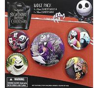 Disney Lot de badges L'Étrange Noël de monsieur Jack (personnages)