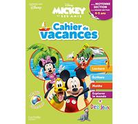 Disney - Mickey - De la Moyenne à la Grande Section - Cahier de vacances 2026