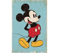 Disney Mickey Mouse (Retro) Maxi Poster, Multicolore, 61 x 91,5 cm