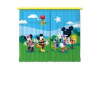 Disney Mickey Mouse -Set De 2 Rideaux Pour Chambre Enfant -180 X 160 Cm (2x 90x160cm)