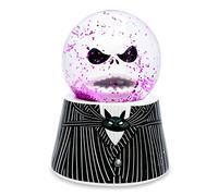 Disney - Mini boule à neige à paillettes tourbillonnantes - L'étrange Noël de monsieur Jack Skellington - 7,6 cm