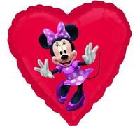 Disney Minnie Mouse en forme de coeur - Ballon de baudruche - 39 cm