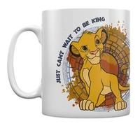 DISNEY-MUG-300 ML-LION KING-JUST CAN'T WAIT TO BE KING G