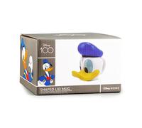 Disney Mug en forme de Mickey et ses amis avec couvercle - Donald Duck - Tasse 3D - Cadeau Disney - Tasse de bureau
