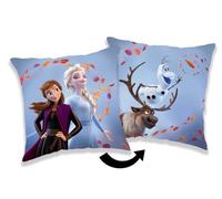 Disney Oreillers décoratifs de la Marque modèle Eiskönigin Sisters Kissen, Zierkissen 35 x 35 cm