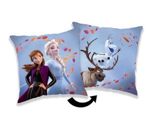 Disney Oreillers décoratifs de la Marque modèle Eiskönigin Sisters Kissen, Zierkissen 35 x 35 cm