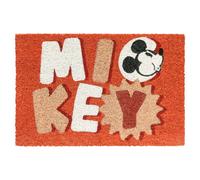 Disney Paillasson de Décoration 60x40cm à Motif Mickey Mouse Antidérapante Rouge