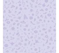 Disney Papier Peint auto-adhésif Princesses icons avec glitters/paillettes