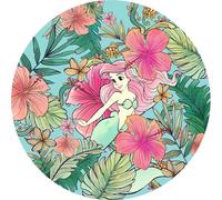 Disney papier peint rond autocollant Arielle la sirène Multicolor - 611716 - Ø 125 cm