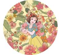 Disney papier peint rond autocollant Blanche-Neige Multicolor - 611720 - Ø 125 cm