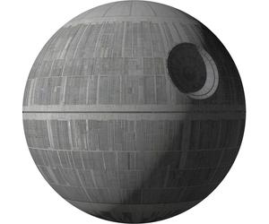 Disney papier peint rond autocollant Star Wars Étoile de la mort XXL gris foncé - 612423 - Ø 127 cm