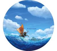 Disney papier peint rond autocollant Vaiana bleu - 610388 - Ø 128 cm