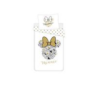 Disney - Parure de lit en coton ""Minnie : Noeud"" - 140 x 200 cm