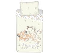 Disney - Parure de lit phosphorescente en coton ""le Roi Lion"" - 140 x 200 cm
