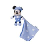 Peluche Disney Mickey Phosphorescente - 25 X 10 X 8 Cm - Impression Lumineuse - Bleu Bleu