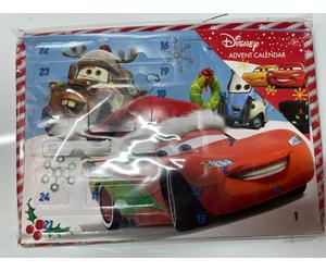 DISNEY PIXAR Calendrier de l'Avent CARS 24 accessoires dès 3 ans