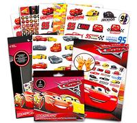 Disney /Pixar Cars Lot de 250 autocollants et tatouages temporaires