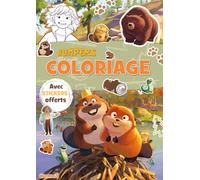 Disney Pixar Jumpers - Coloriage avec stickers offerts - Livre coloriage 4 ans -Livre coloriage Jumpers - Livre coloriage Disney