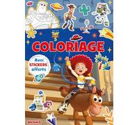 Disney Pixar Toy Story 5 - Coloriage avec stickers offerts - Livre coloriage 4 ans - Livre coloriage Toy Story 5 - Livre coloriage Disney
