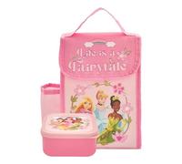 Disney Polar Gear Sac à déjeuner isotherme pour filles avec boîte à goûter pour enfants Princesses Raiponce, Cendrillon, Tiana