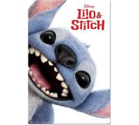 Disney Poster décoratif mural pour décoration de maison Lilo et Stitch Live Action Impression sur papier brillant 90 x 60 cm sans cadre GPE6009