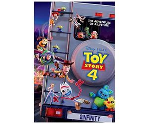 Disney Poster non plastifié Multicolore 61 x 91,5 cm