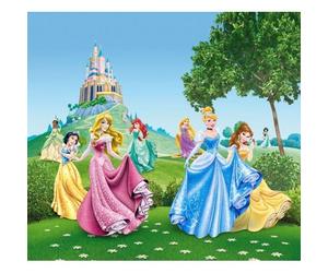 Disney Pricesses -Set De 2 Rideaux Pour Chambre Enfant -180 X 160 Cm (2x 90x160cm)