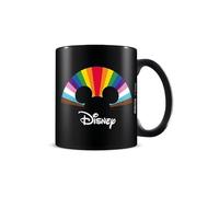 DISNEY PRIDE MICKEY MOUSE BLACK MUG G