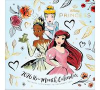 Disney Princess 2026 Square Calendar