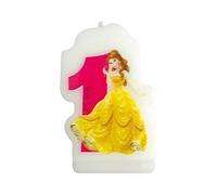 Disney Princesse et Animaux 1 Bougie d'anniversaire