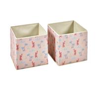 Disney Princesses Vaiana Lot de 2 boîtes de rangement en tissu
