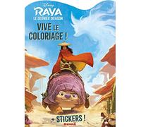 Disney Raya et le Dernier Dragon - Vive le coloriage - Livre de coloriage avec stickers - Dès 4 ans